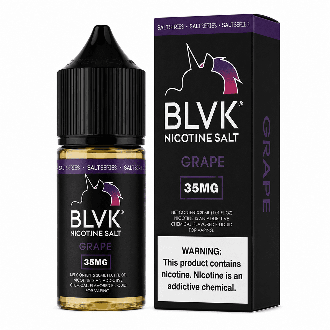 NicSalt - BLVK Salt Series - Grape (30ml)