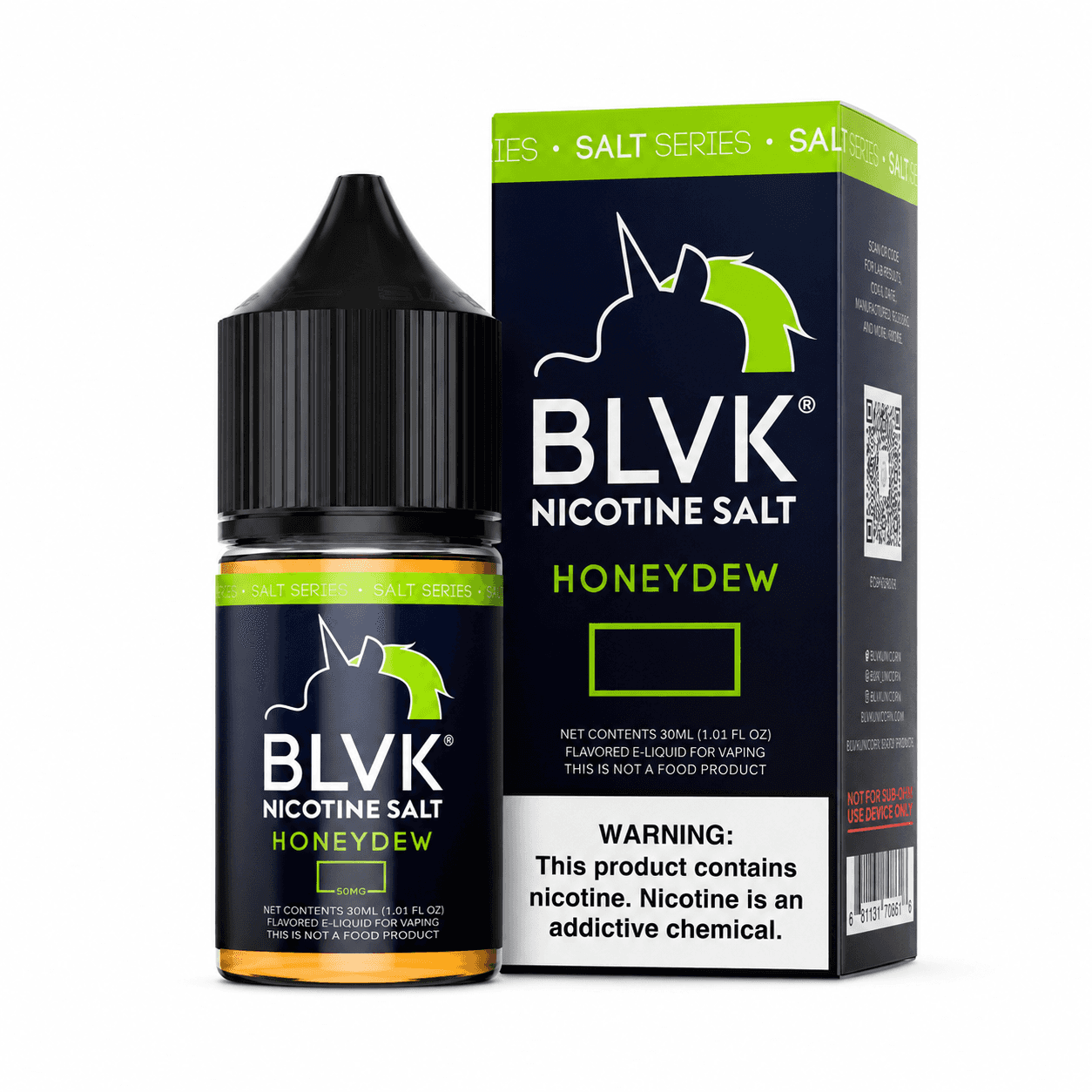 NicSalt - BLVK Salt Series - Honeydew (30ml)