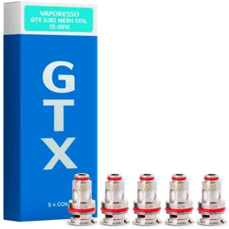 Coil | Bobina | Resistência | Vaporesso GTX 0.8ohm Mesh Coil 12-20W