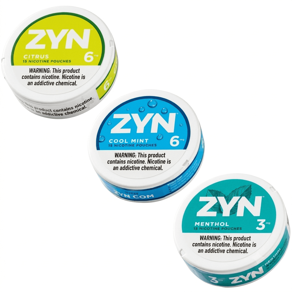 Pouches ZYN – Sachês de Nicotina