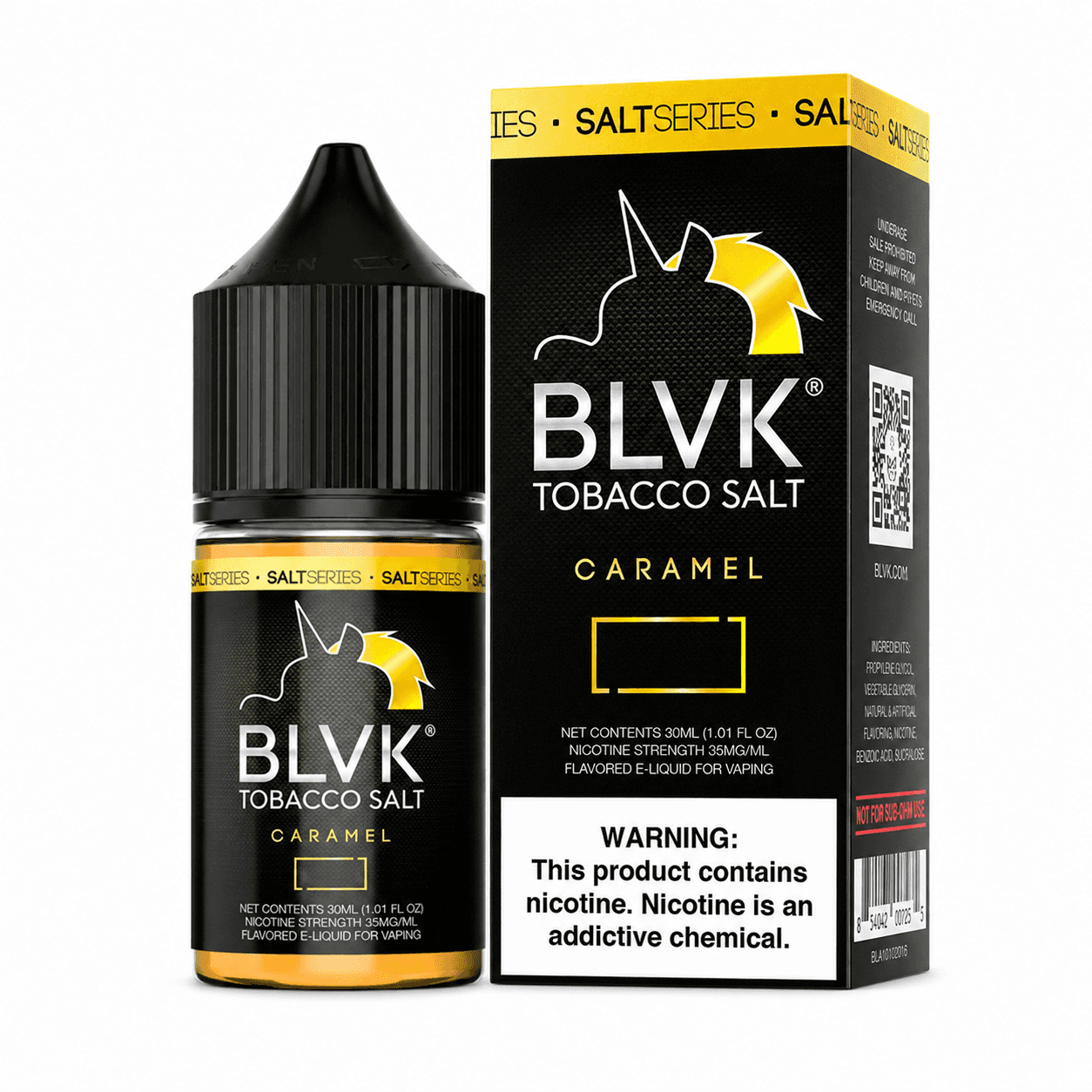 NicSalt - BLVK Salt Series - Caramel (30ml)
