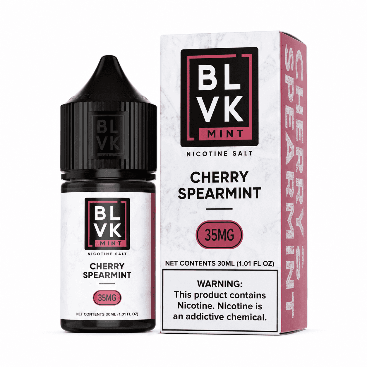 NicSalt - BLVK Salt Mint - Cherry Spearmint (30ml)