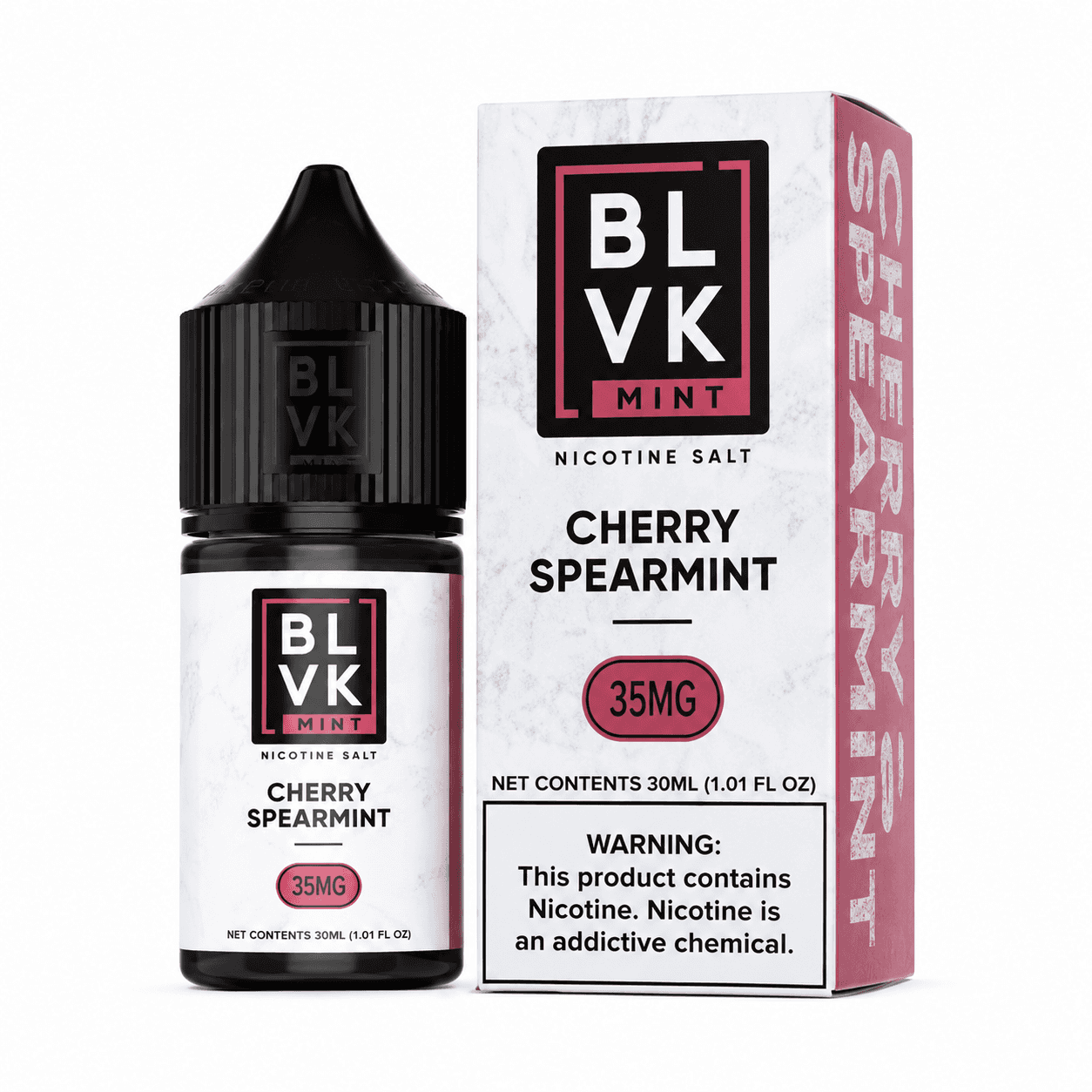 NicSalt - BLVK Salt Mint - Cherry Spearmint (30ml)