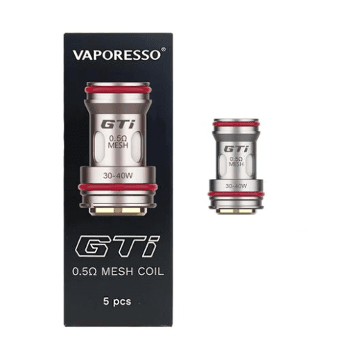 Coil | Bobina | Resistência | Vaporesso GTI 0.5ohm Mesh Coil 30-40W