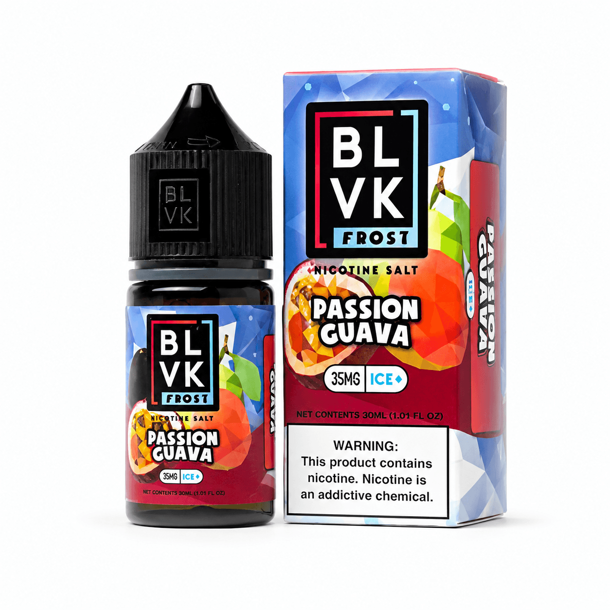 NicSalt - BLVK Salt Frost - Passion Guava Ice (30ml)