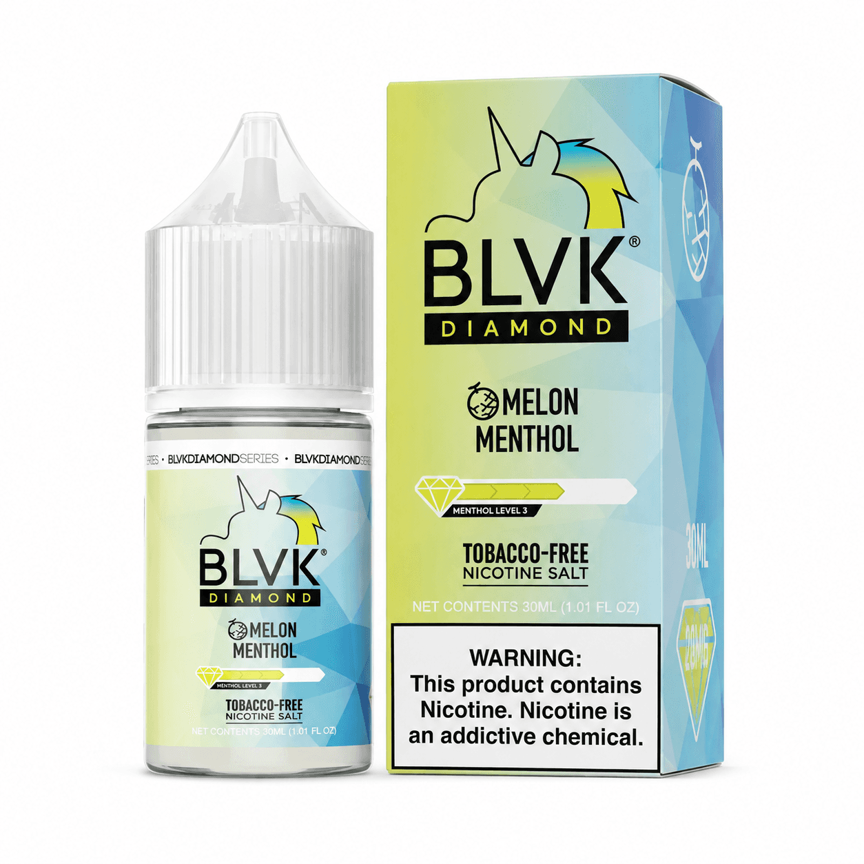 NicSalt - BLVK Diamond - Melon Menthol (30ml)