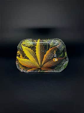 Bandeja de Metal Tokahauu Quadrada 18x14cm