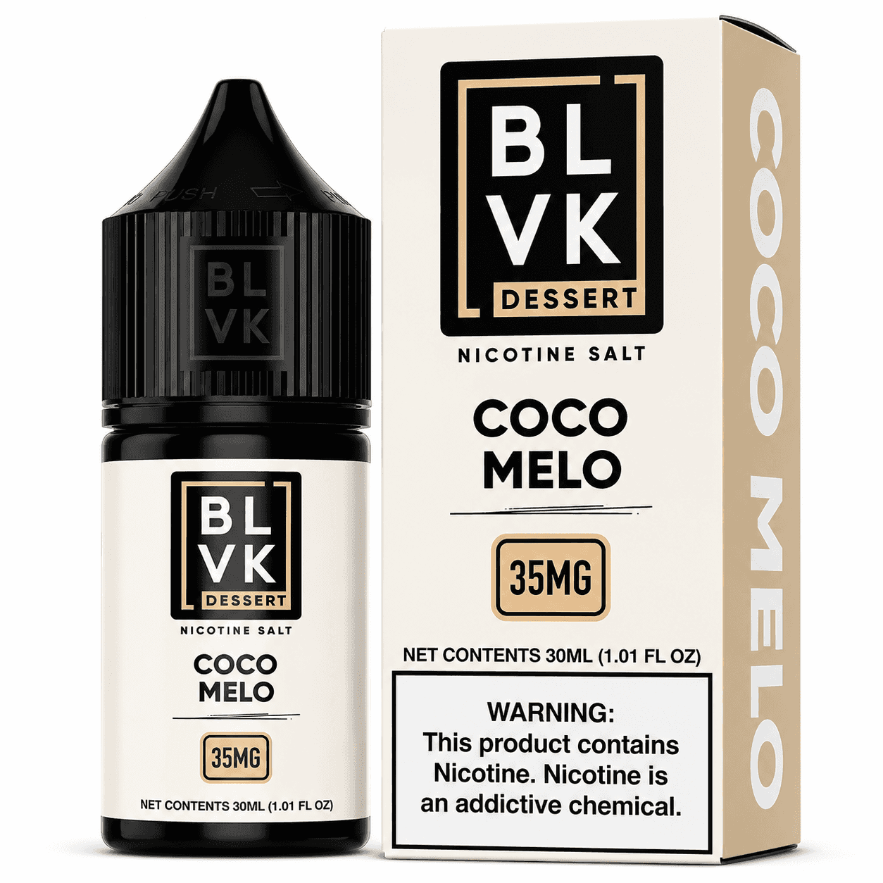 NicSalt - BLVK Salt Remix - Coco Melo Ice (30ml)