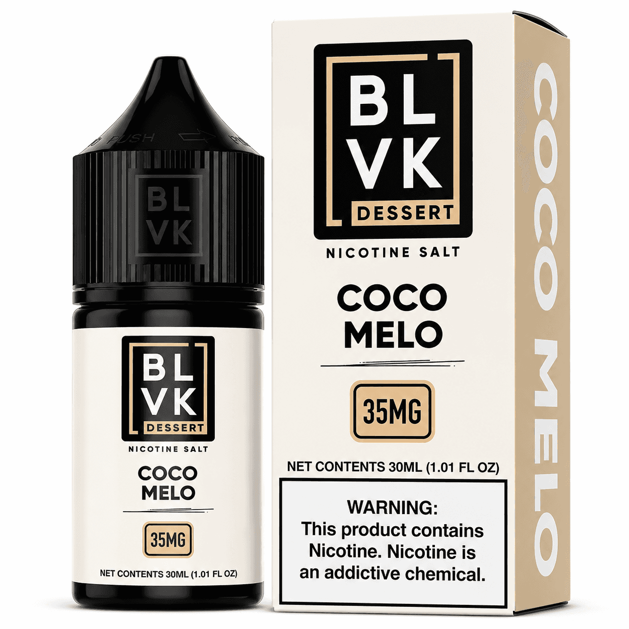 NicSalt - BLVK Salt Remix - Coco Melo Ice (30ml)