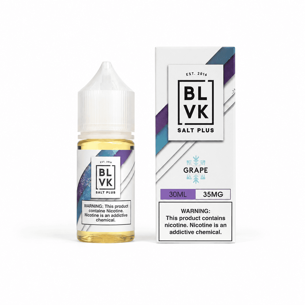 NicSalt - BLVK Salt Plus - Purple Grape Ice (30ml)