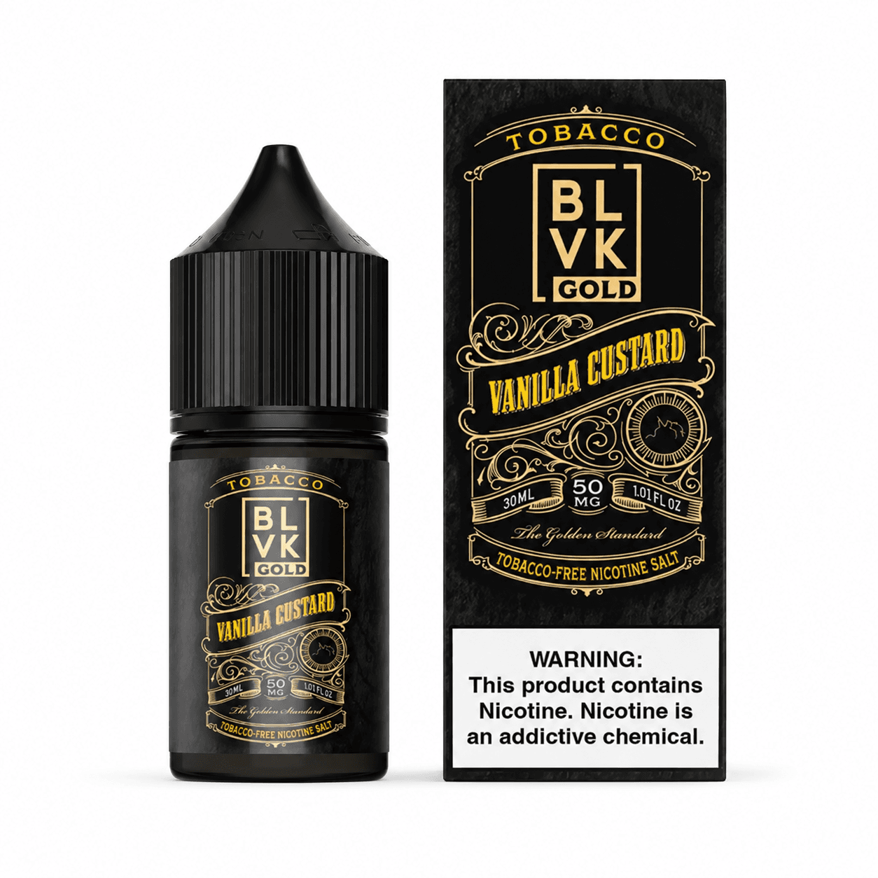 NicSalt - BLVK Salt Series - Vanilla Custard (30ml)